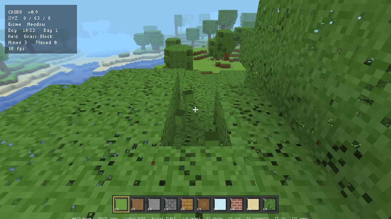 A Cairn landscape